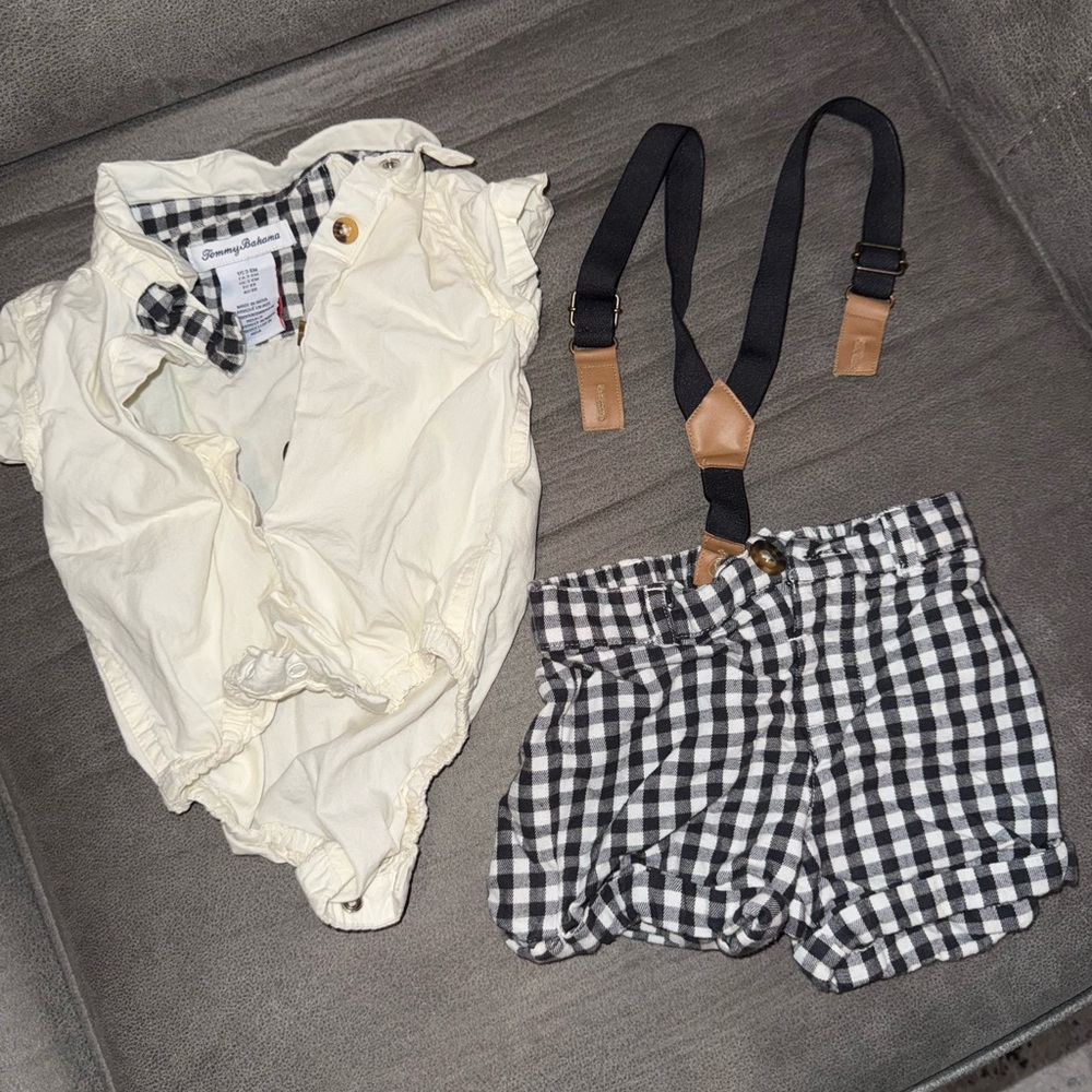Tommy Bahama Baby Boy Outfit 3-6 Months